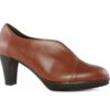 Aneto Comfort Shoes Γυναικεία Δερμάτινη Γόβα Ταμπά K78/5098