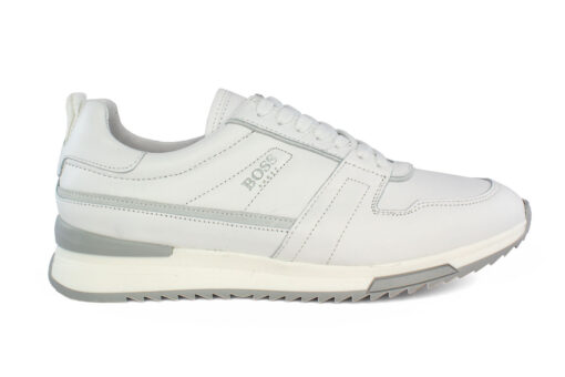 Boss Shoes Ανδρικό Δερμάτινο Sneaker White Top NR110