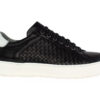 Damiani Ανδρικό Δερμάτινο Sneaker Μαύρο 2650