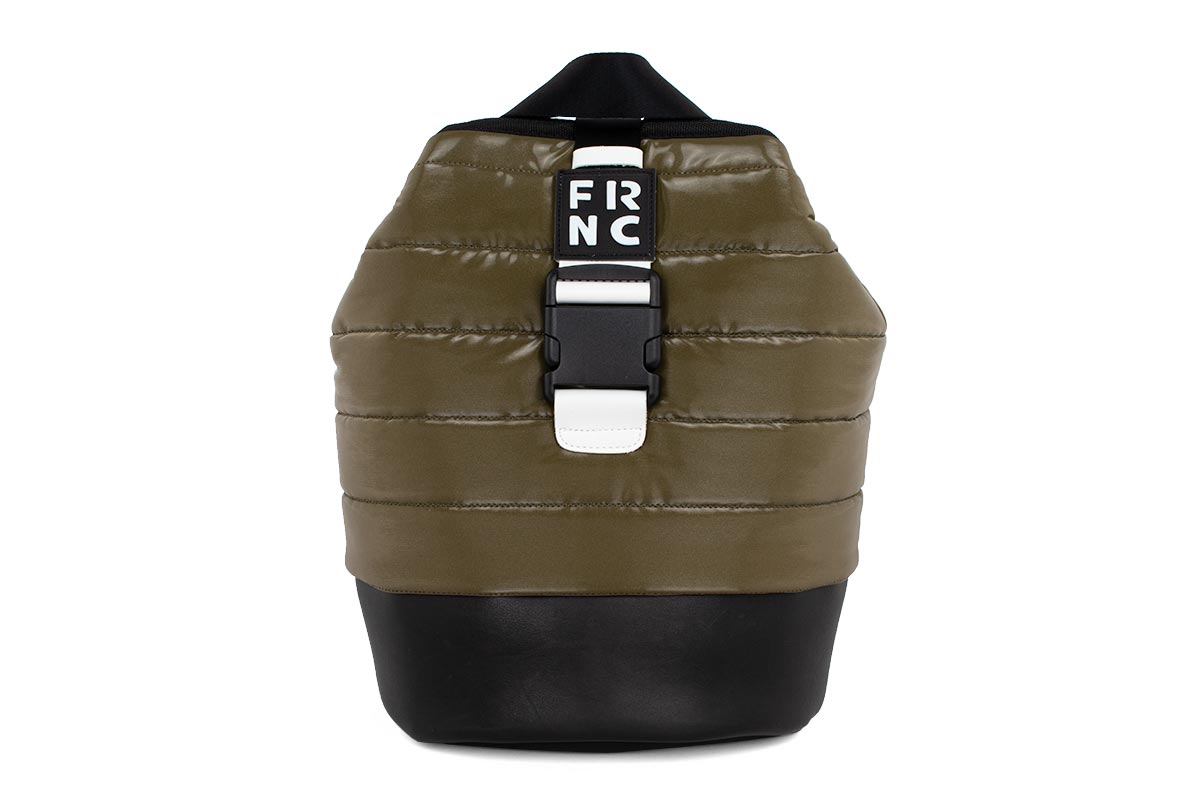 Frnc Γυναικείο Backpack Χακί 2321-CHAKI Μόδα > Τσάντες & Πορτοφόλια > Γυναικείες Τσάντες