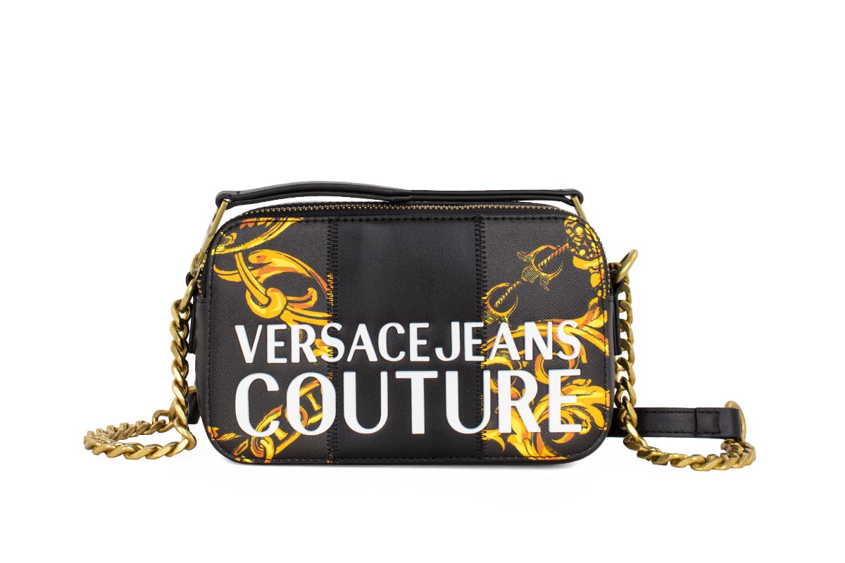 Versace Γυναικείο Range4 Stripe Patchwork Multi 71VA4B41-ZS082-G89 Μόδα > Τσάντες & Πορτοφόλια > Γυναικείες Τσάντες