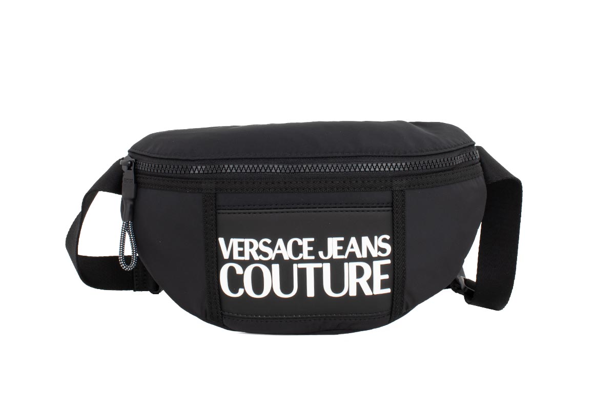 Versace Γυναικείο Range Logo Type Μαύρο 71YA4B95-ZS108-899 Μόδα > Τσάντες & Πορτοφόλια > Γυναικείες Τσάντες