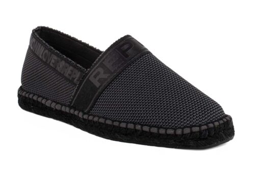 andriki low espadrille black replay 2