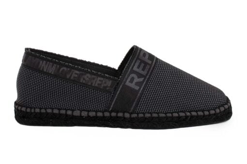 andriki low espadrille black replay