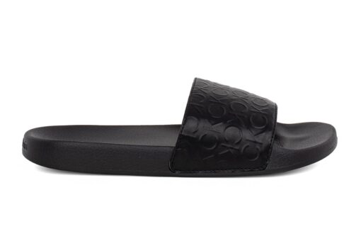 andriki pantofla slipper calvin klein black logo