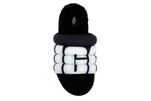 gynaikeio sandal puffer black ugg 3