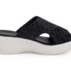 gynaikeio slipper sandal clarks black 1