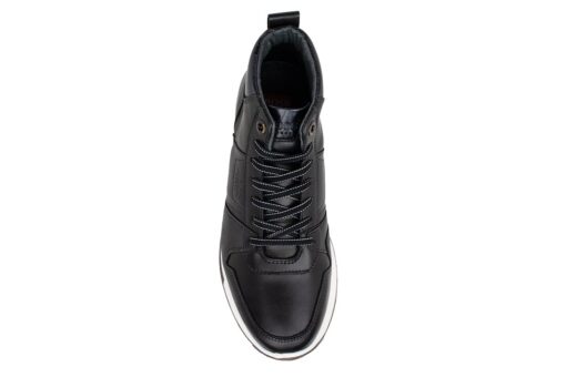 andriko leather boot black boss shoes 3