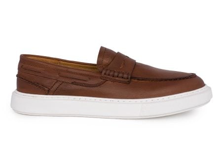 andriko loafer boss shoes z7509 cognac