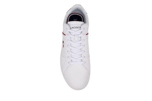 andriko sneaker lacoste europa pro tri white nvy red 4