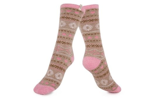 gynaikeia kaltsa ugg leslie graphic crew sock pfr 4