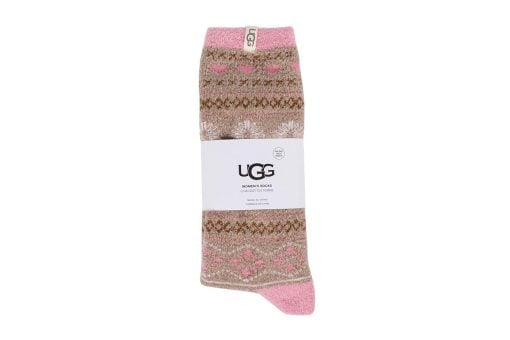 gynaikeia kaltsa ugg leslie graphic crew sock pfr