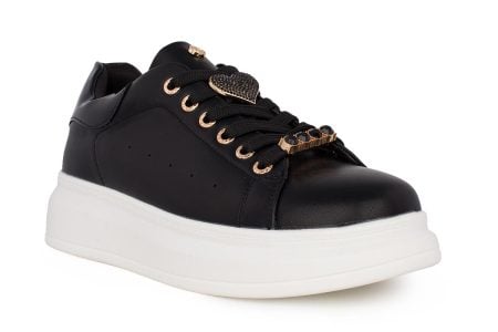 gynaikeio sneaker seven 123 mayro loystrin 2