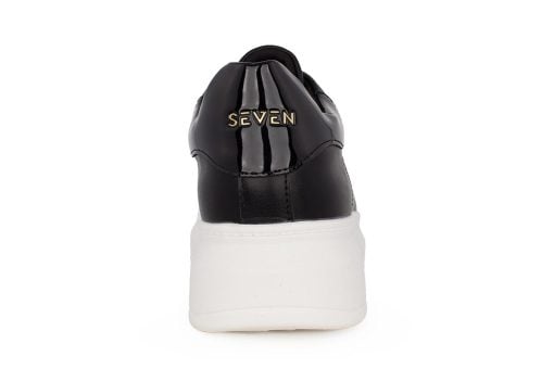 gynaikeio sneaker seven 123 mayro loystrin 3