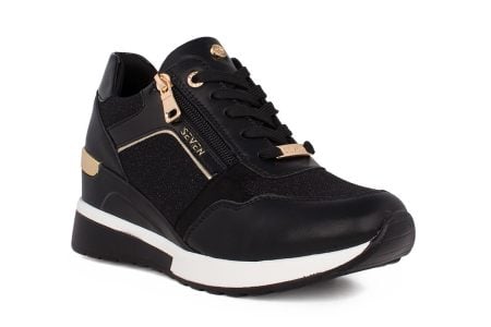 gynaikeio sneaker seven 395 mayro 2