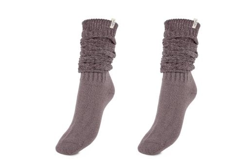 gynaikeia kaltsa ugg wclarise tall slouchy sock chrc 4