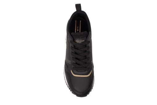 gynaikeio sneaker uspolo bayle002 blk gol01 4