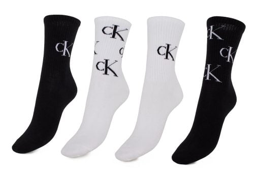 man calvin socks white black 2