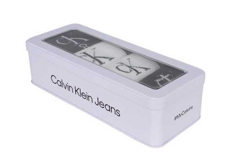 man calvin socks white black