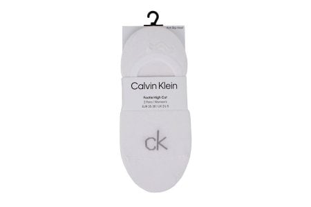 woman calvin socks white