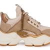 gynaikeio sneaker buffalo binary quilt beige bn16363051