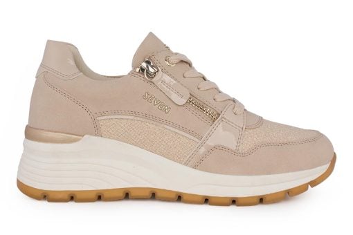 gynaikeio sneaker seven 756 beige