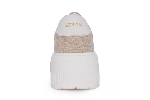 gynaikeio sneaker seven 812 beige canvas 3