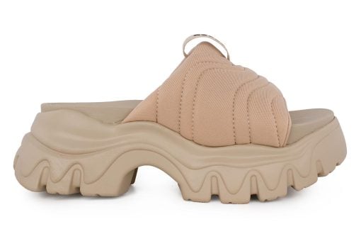 gynaikeio flatform replay joyce slide taupe