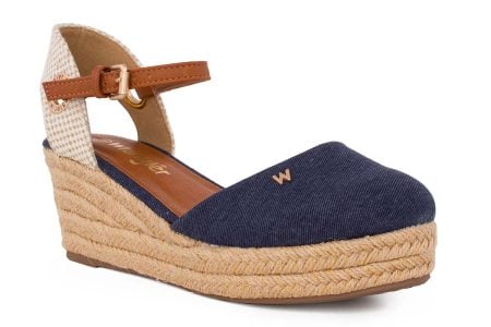 gynaikeia espadrille wrangler bela navy 2