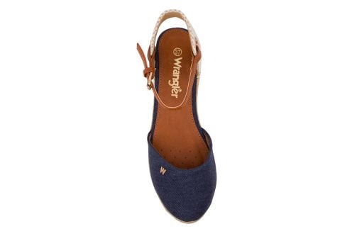 gynaikeia espadrille wrangler bela navy 3
