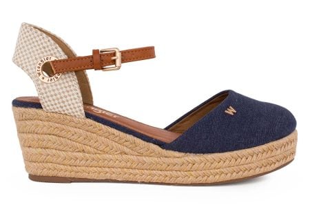 gynaikeia espadrille wrangler bela navy
