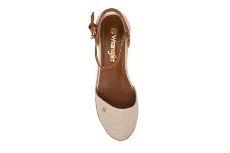 gynaikeia espadrille wrangler brava beige 3