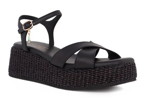 gynaikeia platforma komiskomis black 2
