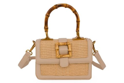 gynaikeia tsanta tsakiris malas 911 beige raffia