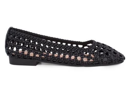 gynaikeio casual ballerinas seven 006 black