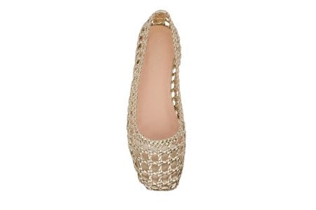 gynaikeio casual ballerinas seven 006 platina 3