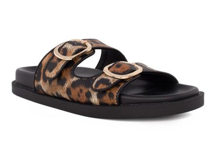 gynaikeio flat sandal seven 050 leopar 2