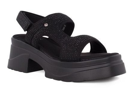 gynaikeio flatform seven 509 black 2