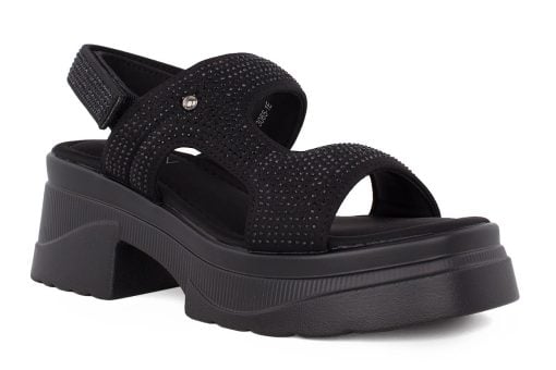 gynaikeio flatform seven 509 black 2