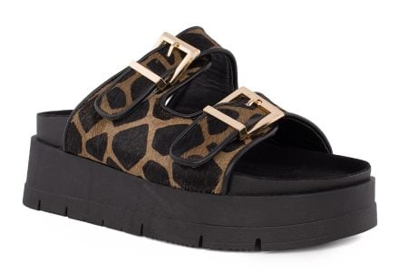 gynaikeio flatform seven 828 black giraffe