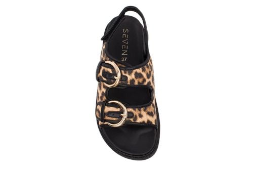 gynaikeio flatform seven 946 leopard black 3