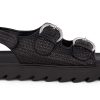gynaikeio flatform seven U427A946266G black raffia