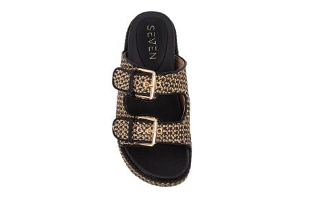 gynaikeio sandal seven 822 black beige 3