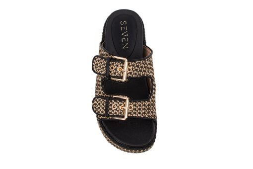 gynaikeio sandal seven 822 black beige 3