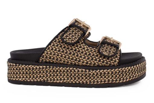 gynaikeio sandal seven 822 black beige