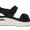 gynaikeio sandali skechers 119465 blk