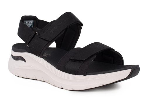 gynaikeio sandali skechers 119465 blk 2