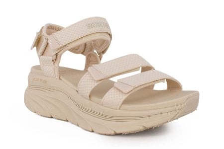 gynaikeio sandali skechers 119828 nat 2