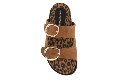 gynaikeio sandali tsakiris mallas 667 kimolos tabac leopard 3