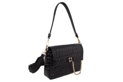 gynaikeia frnc croco tsanta 5901 blk 3